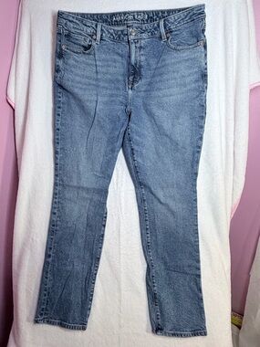 American Eagle Outfitters Light Blue Straight Leg Jeans